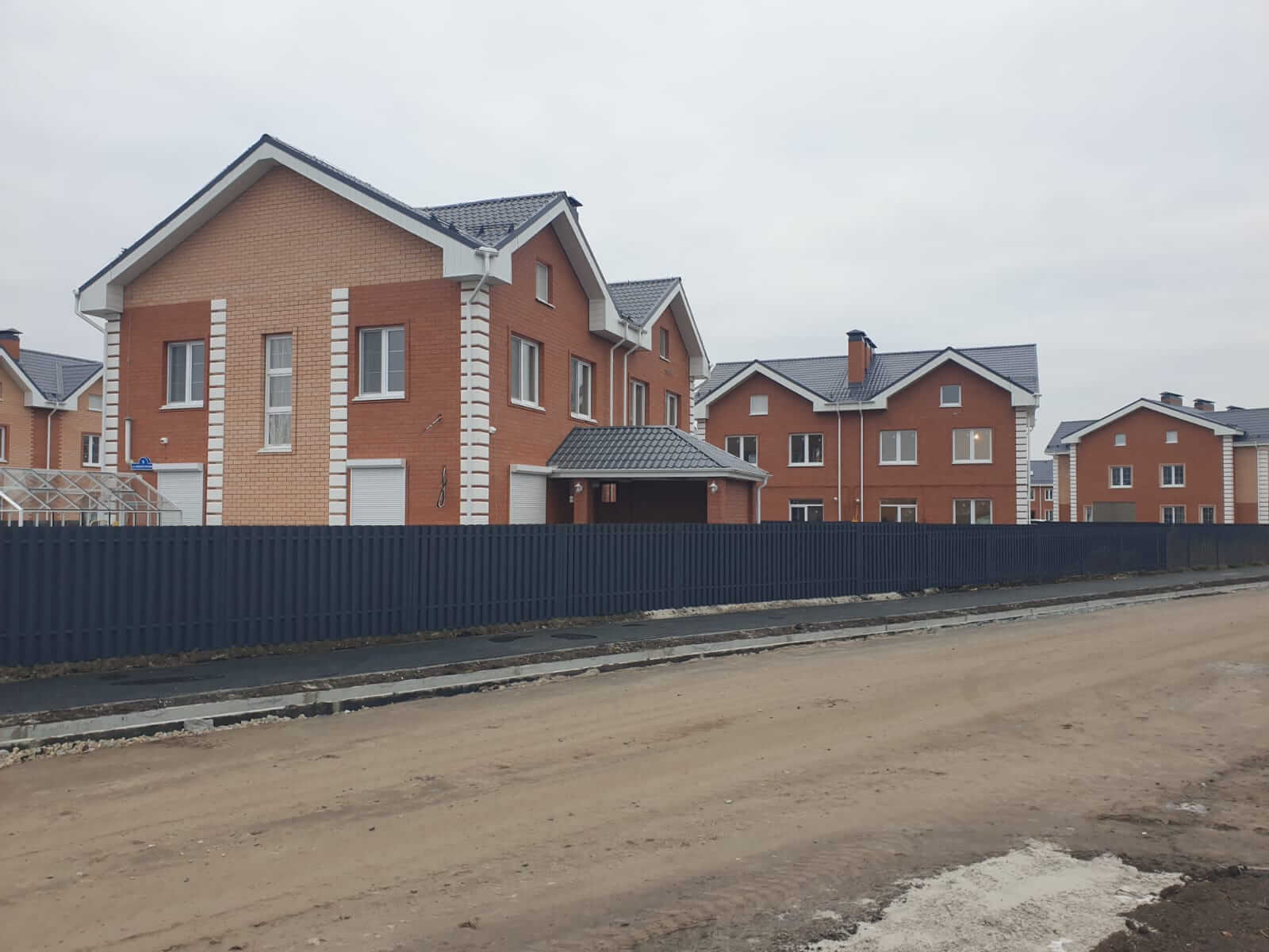 Забор из штакетника 230м Серый Графит фото6 в Керчи