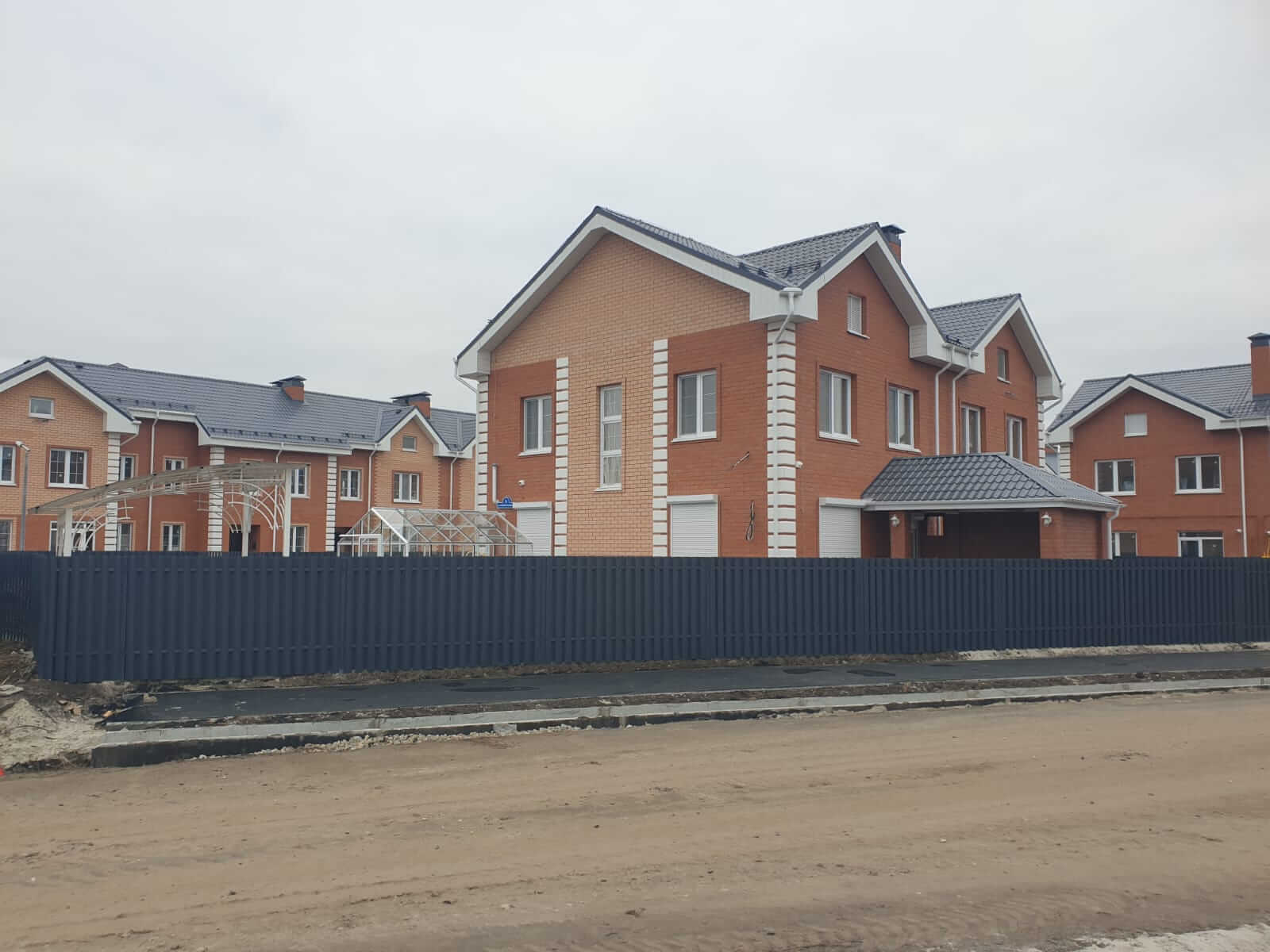 Забор из штакетника 230м Серый Графит фото3 в Керчи